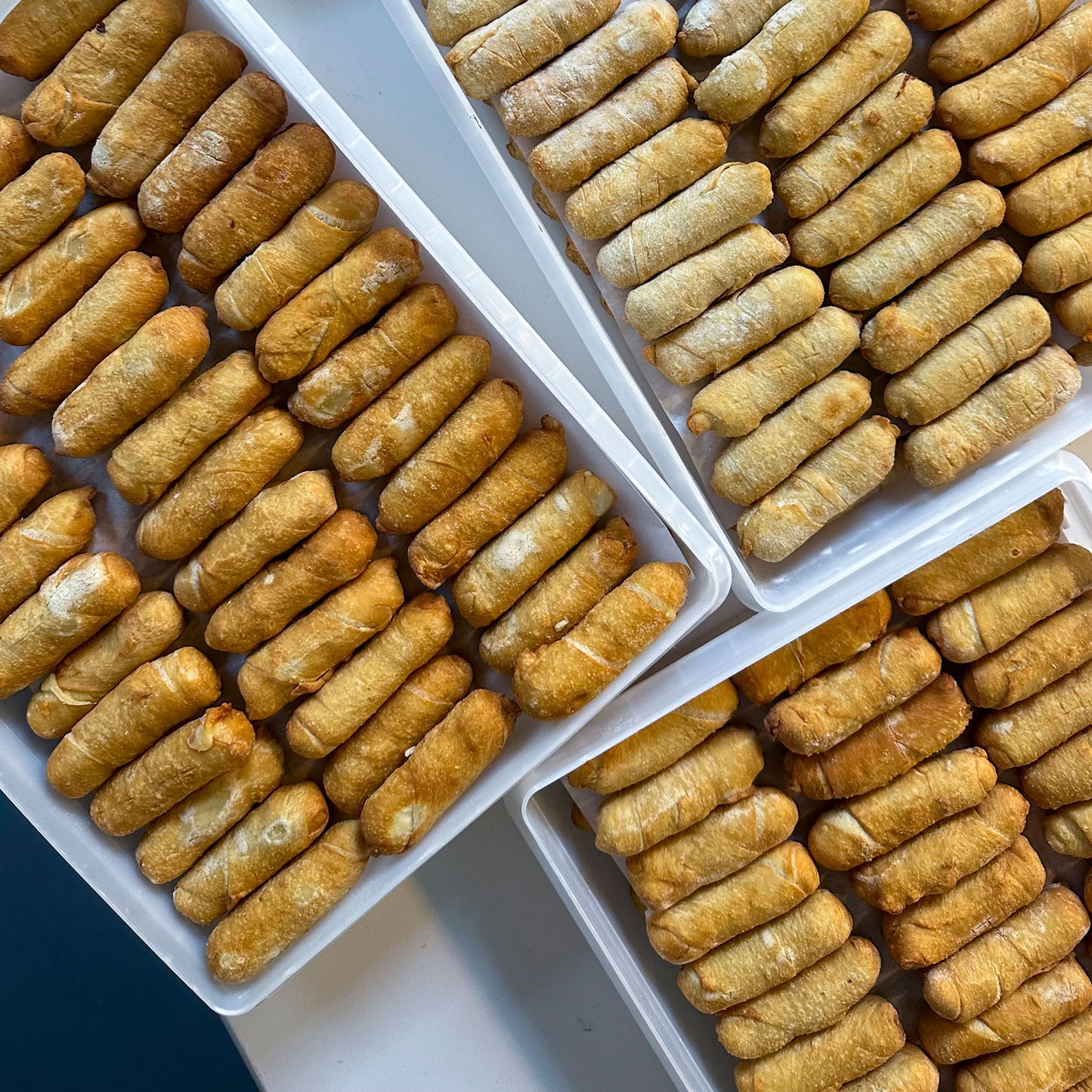 Tequeños (Precooked) for Restaurants, Coffee Shops, Catering (100 Units Box)